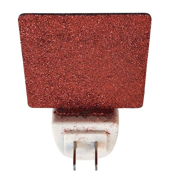 Unicorn-Themed Glitter Night Light With Red Roses & Sparkle Accents - Picture 4 of 10